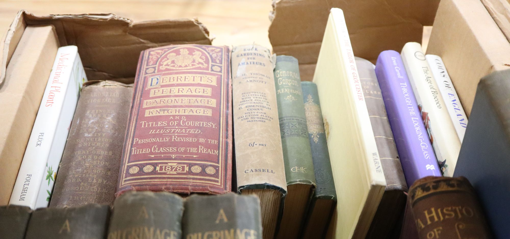 Miscellaneous books including Old English Furniture, The Rolls Royce Motor Car, The Age of Rococo, Coins of England, etc.